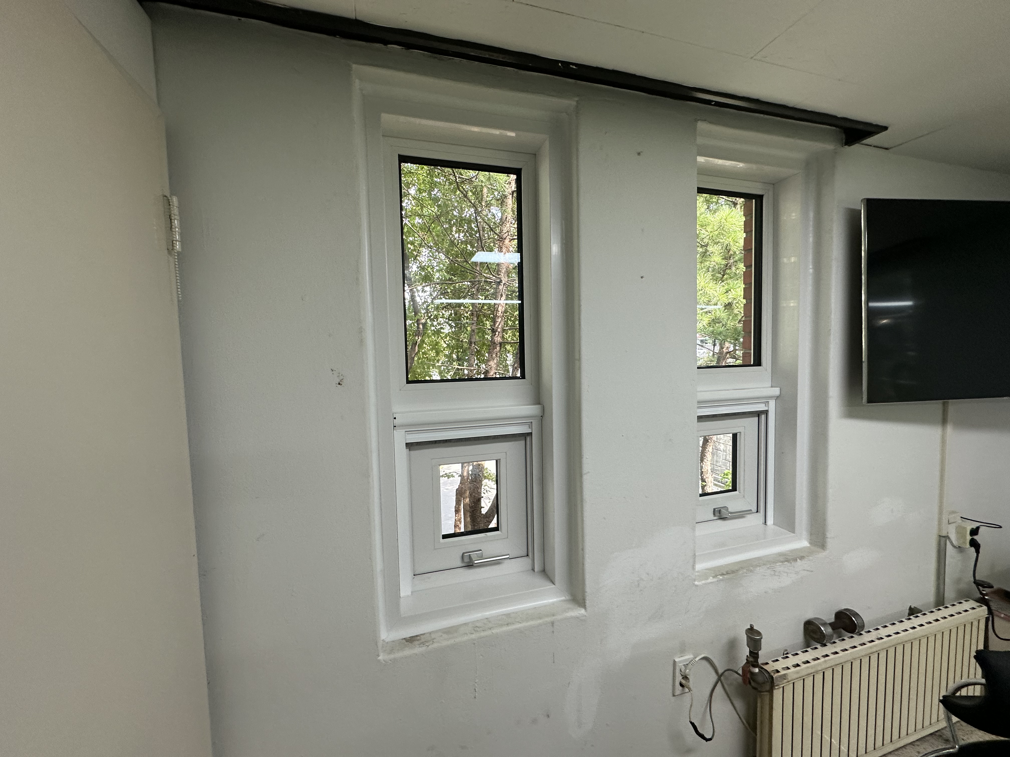 방학 신동아아파트 관리사무실 3개초소 KCC 창호 교체